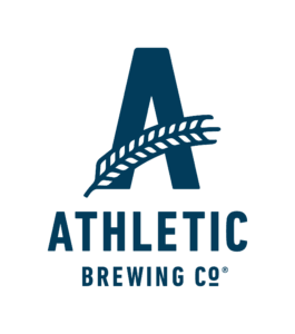 Athletic brewery Vertical Logo Navy