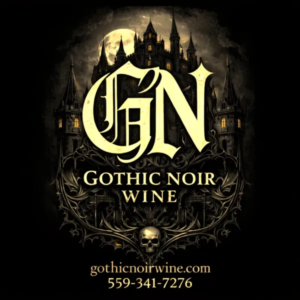 Gothic Noir Wine Logo